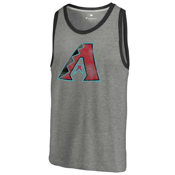 Arizona Diamondbacks Distressed Team Tank Top - Ash,We sell and wholesale Arizona Diamondbacks Distressed Team Tank Top - Ash on line form chian!